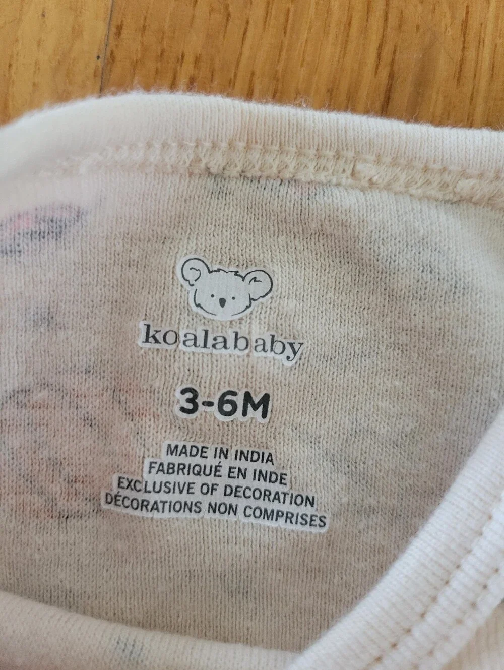 Baby size 3-6 months fall theme onesie - pumpkins and leaves long sleeve onesie